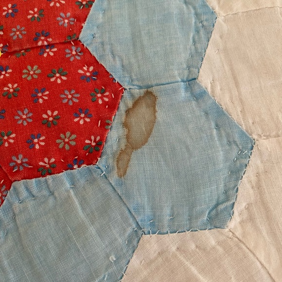 Vintage Vermont Hand Stitched Quilt - King - Picture 5 of 10